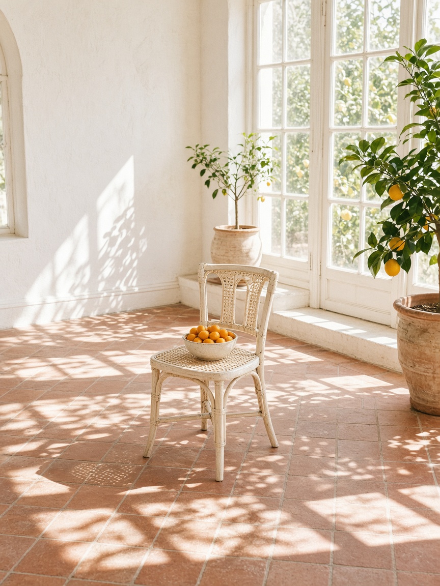 Chair, Kumquat by Camille Dreher